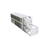 Upright Freezer Drawer Racks for 133x133x100mm Cryoboxes 