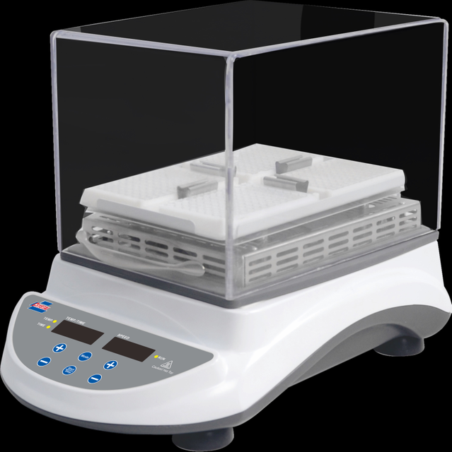 Microwell plate shaking incubator
