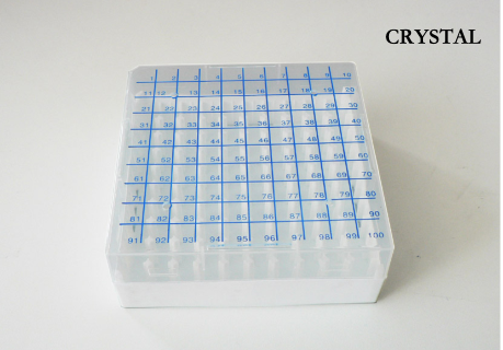 Polycarbonate Cryobox 10x10 Grid
